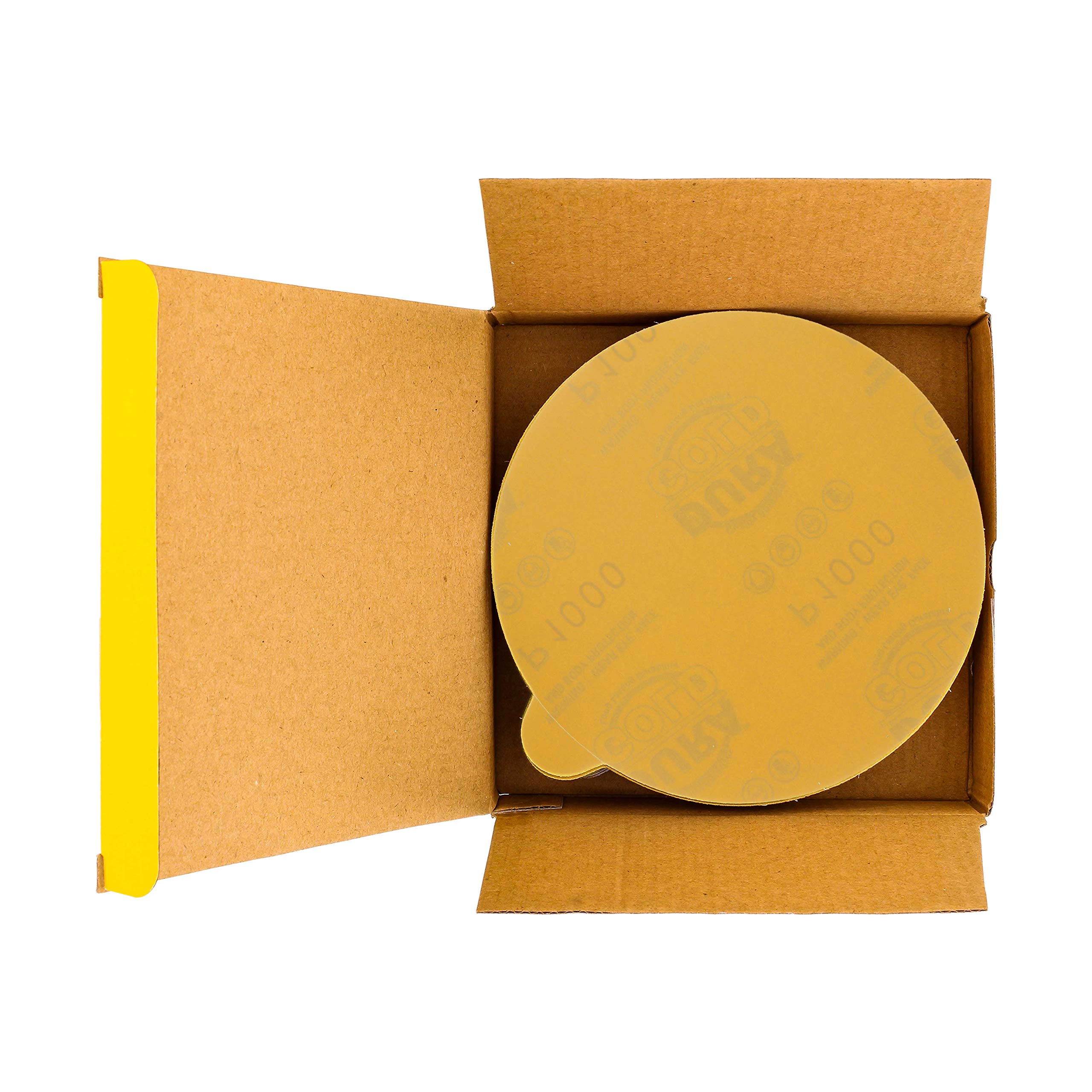 Dura-Gold Premium 6 Inch 1000 Grit PSA Sanding Discs - 24 Pack Self-Adhesive Sandpaper for DA Sanders - Automotive Paint, Woodworking & Metal Finishing - Ideal for Smoothing, Polishing & Surface Prep