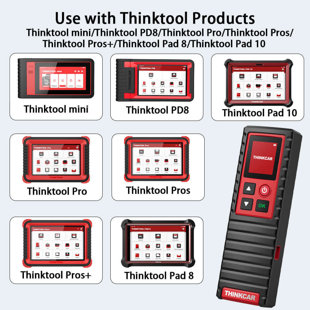 THINKCAR THINKTPMS G2 TPMS Relearn Tool - Universal Tire Pressure Sensor Reset Tool for Cars & Trucks - Easy DIY Use at Home or Auto Shop