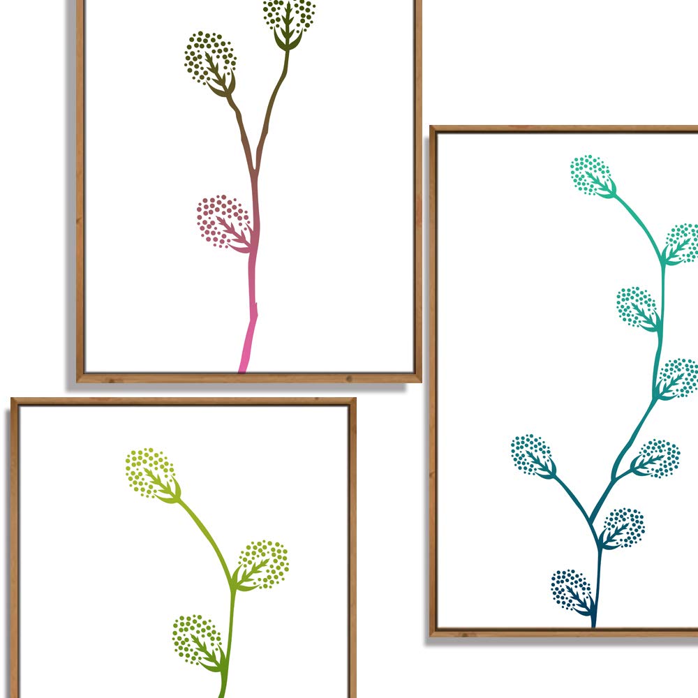 Wall26 3-Panel Framed Canvas Wall Art Set - 16