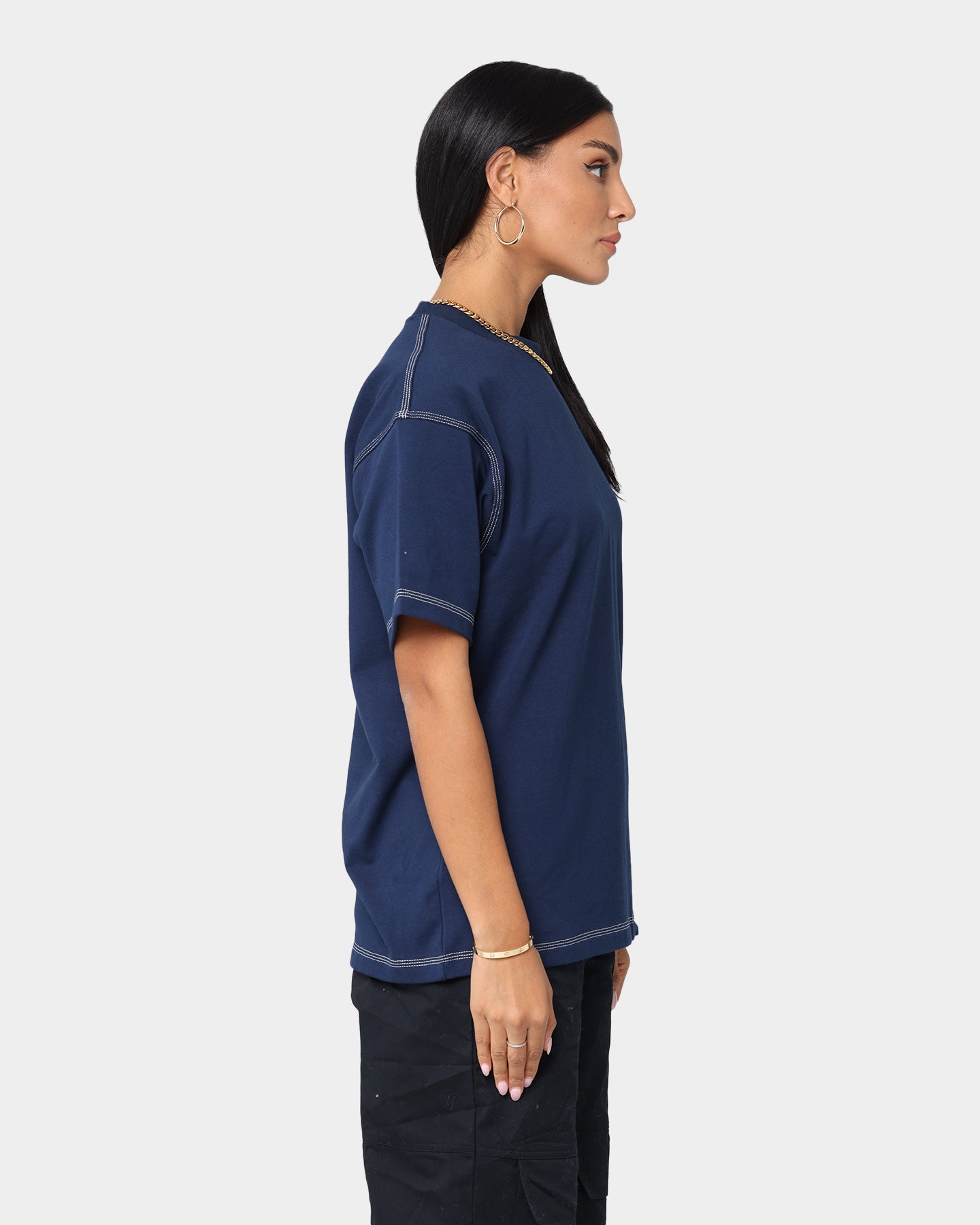 Adidas WW Short Sleeve T-Shirt for Men - Comfortable Cotton Crewneck Tee in Collegiate Navy - Perfect for Gym, Running & Casual Wear