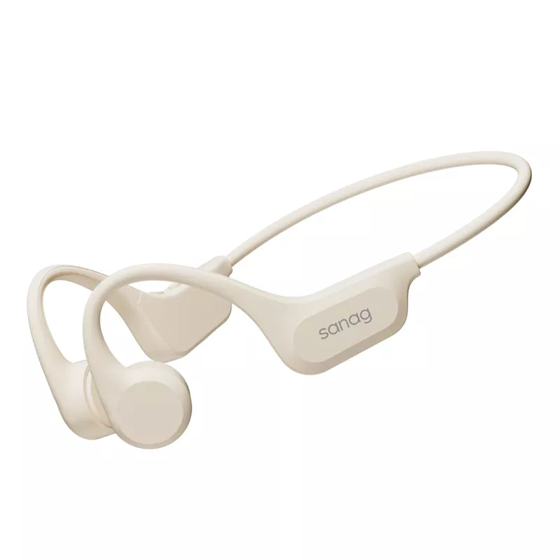Sanag B60S Pro RunBeat 2nd Gen Open Ear Bone Conduction Headphones for Swimming, Running & Workout - Wireless Bluetooth Sports Earbuds with Sweatproof Design