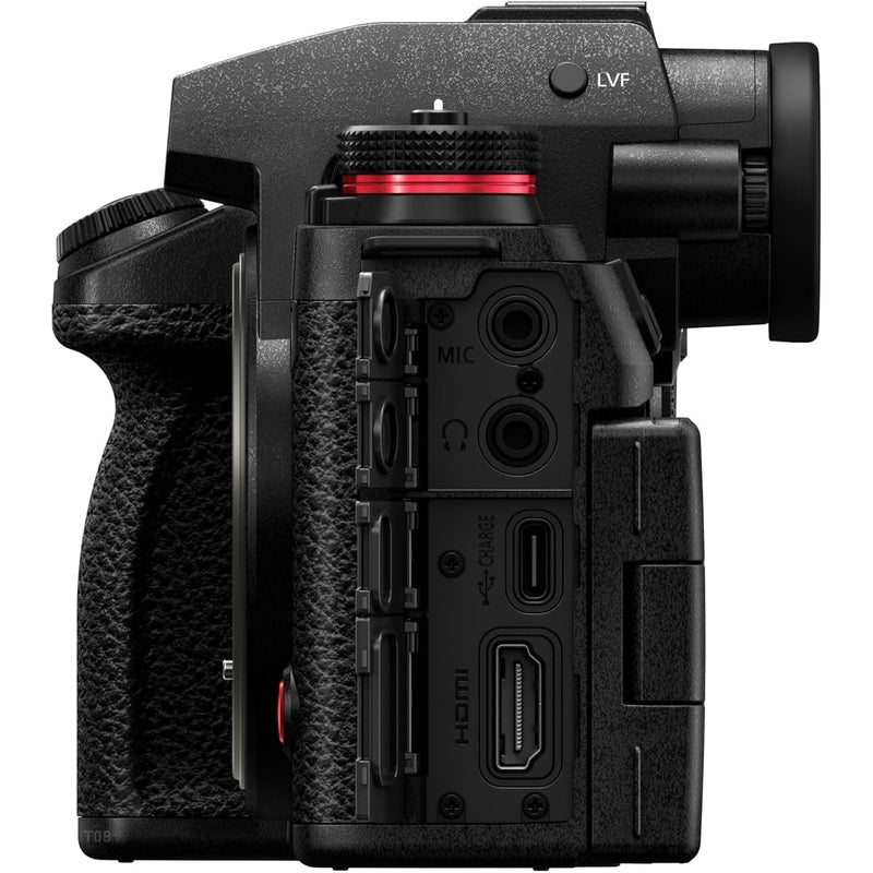 Panasonic Lumix S1R II 47.3MP Full Frame Mirrorless Camera - 4K 60p Video, 5-Axis Stabilization - Perfect for Travel, Wedding & Professional Photography