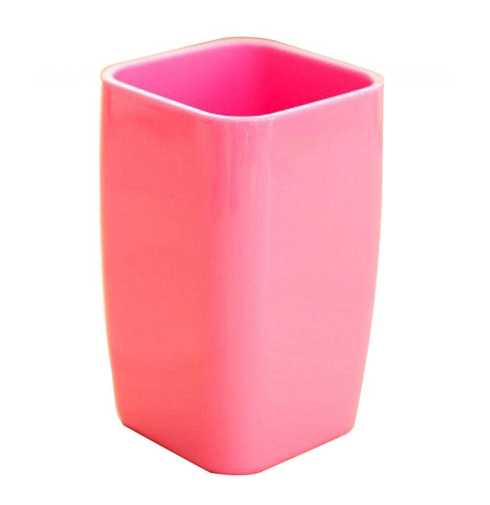 Unbreakable Cloud Pattern Toothbrush Cup - Cute Bathroom Tumbler for Kids, Toddlers & Couples | Durable Drinking Glass & Toothbrush Holder | Perfect Gift for Friends (Pink) | Ideal for Bathroom Organization & Home Decor