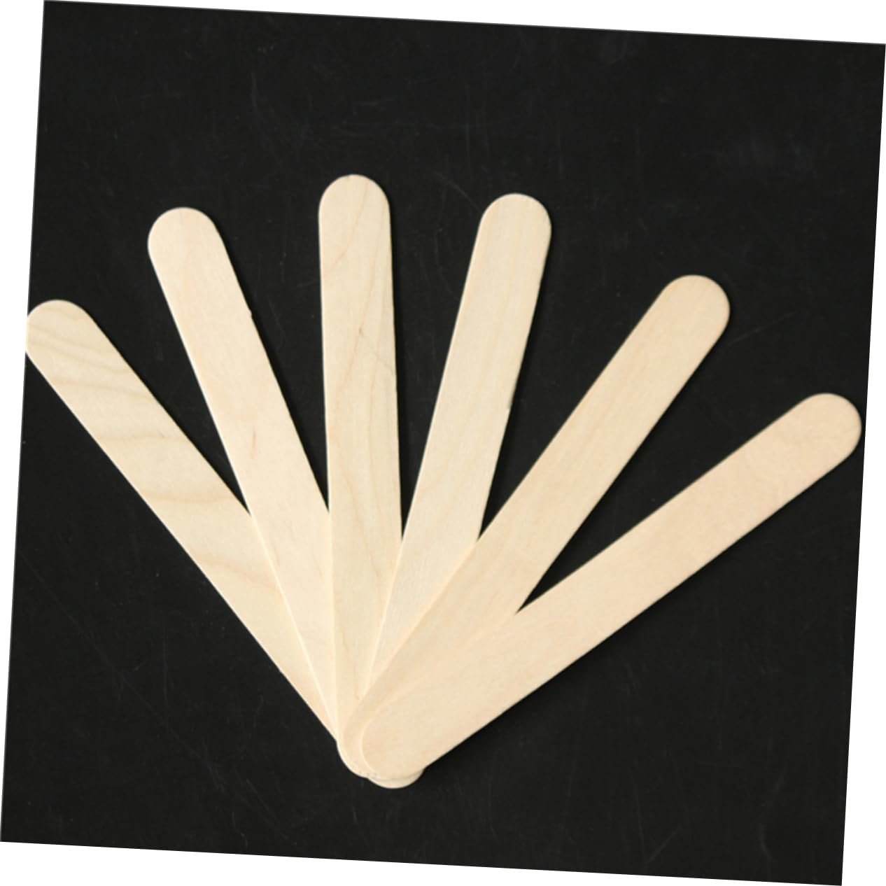 Healeved 100pcs Wooden Waxing Spatulas - Professional Wax Applicator Sticks for Eyebrow, Face & Body Hair Removal - At-Home & Salon Use