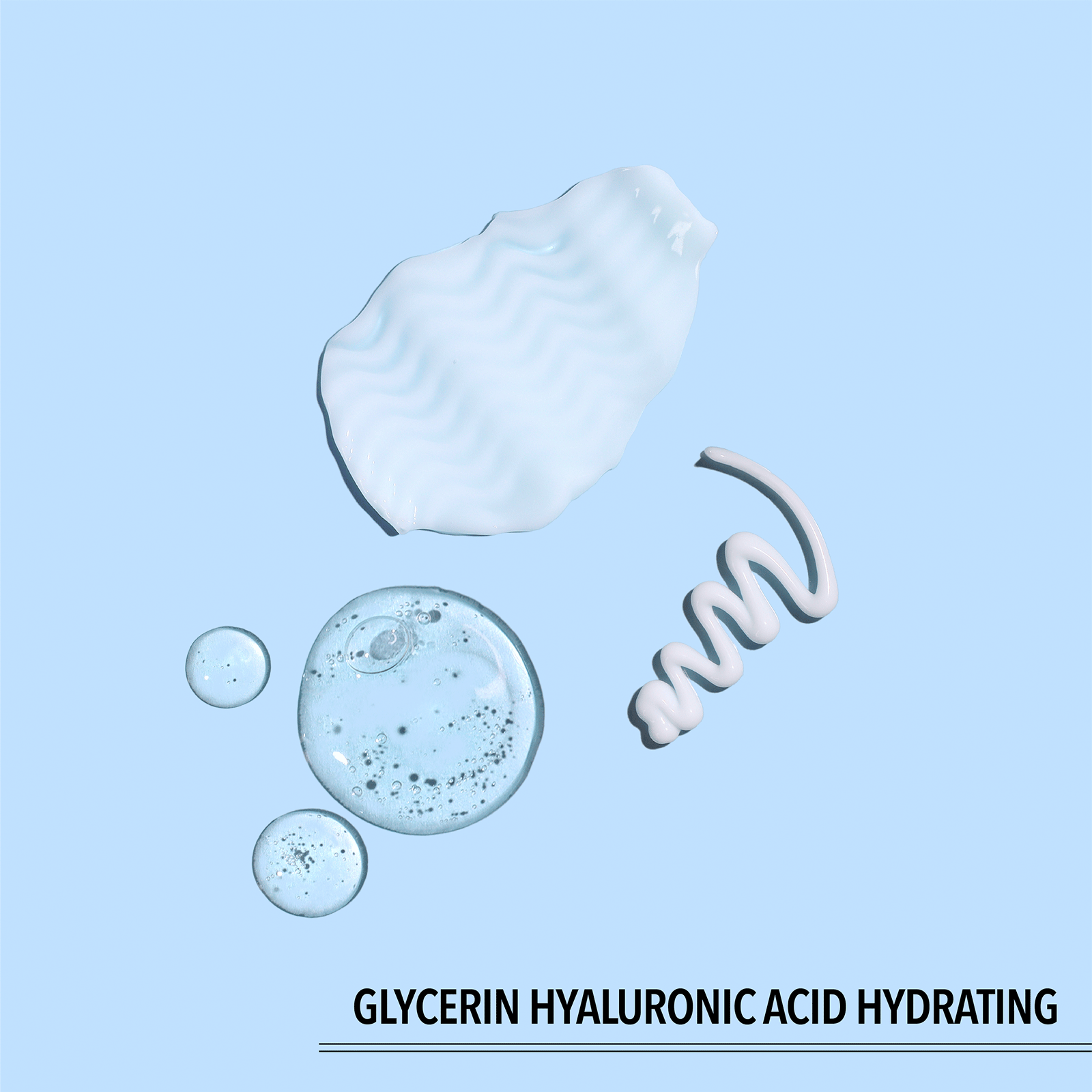 Hydrating Eye Cream with Glycerin & Hyaluronic Acid - Moisturizing Anti-Aging Treatment for Dark Circles & Puffiness - Perfect for Night & Day Use