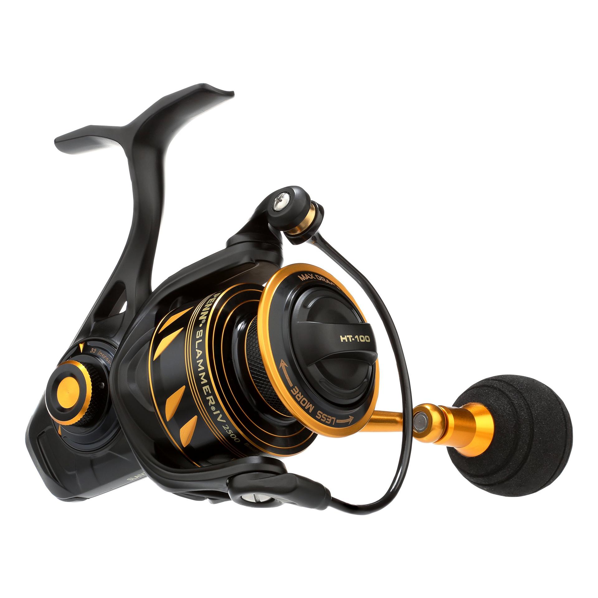 Slammer® IV Spinning Reel - High Performance Saltwater Fishing Reel with Smooth Drag System | Perfect for Offshore, Inshore, and Surf Fishing Adventures