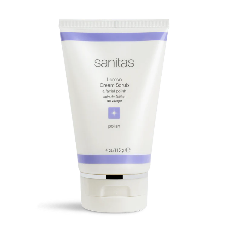 Lemon Cream Scrub - Exfoliating Face & Body Scrub for Glowing Skin - Perfect for Daily Skincare Routine & Spa Days