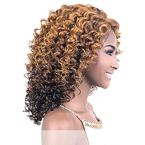 Heat Resistant Fiber Lace Part Wig - LXP. KAY Motown Tress DXRWINE99J for Daily Wear, Cosplay & Special Occasions