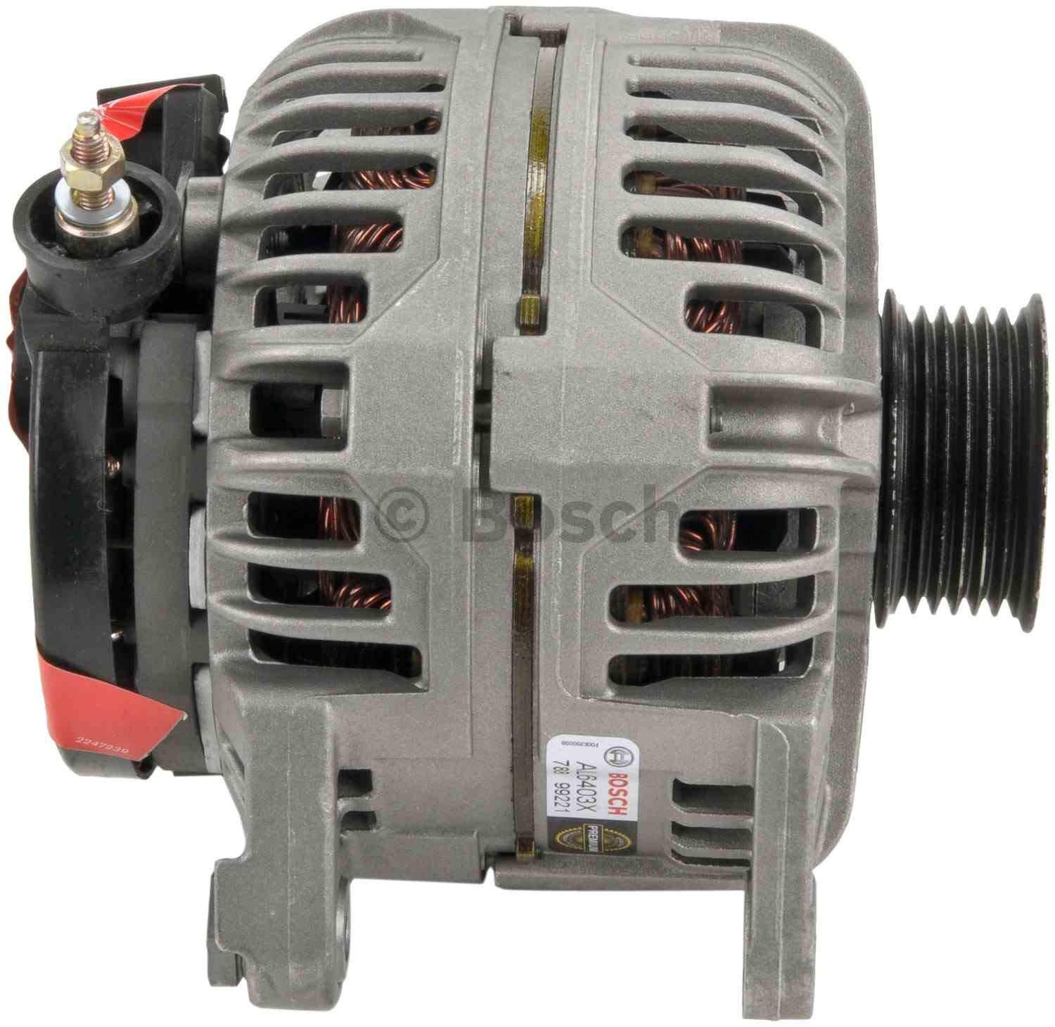 Bosch AL6403X Remanufactured Alternator - High Performance Car Alternator Replacement for Smooth Power Supply | Perfect for Trucks, SUVs & Heavy-Duty Vehicles