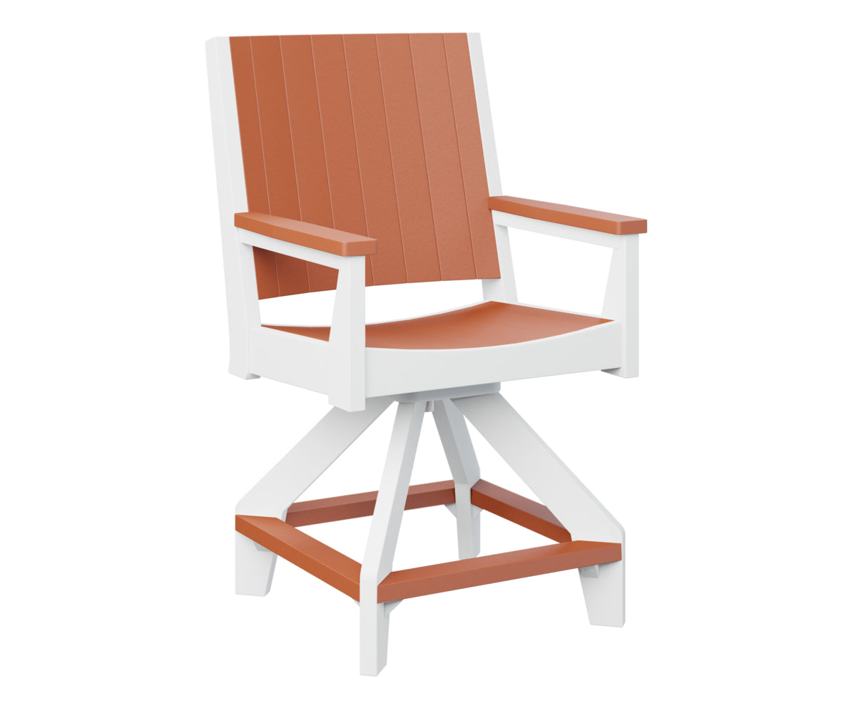 Mango Orange on White