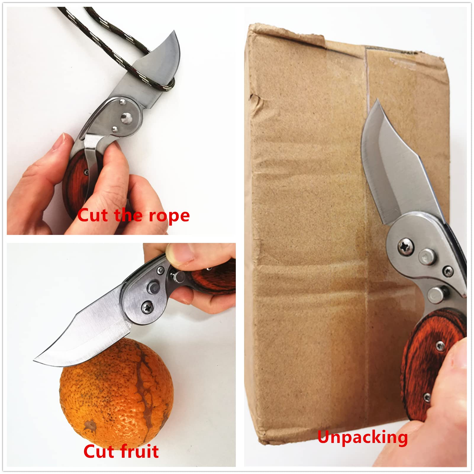 Best Tactical Pocket Knives for Men - EDC Folding Knife, Mini Survival Knife | Perfect for Hunting, Camping, Outdoor Adventures & Gifts