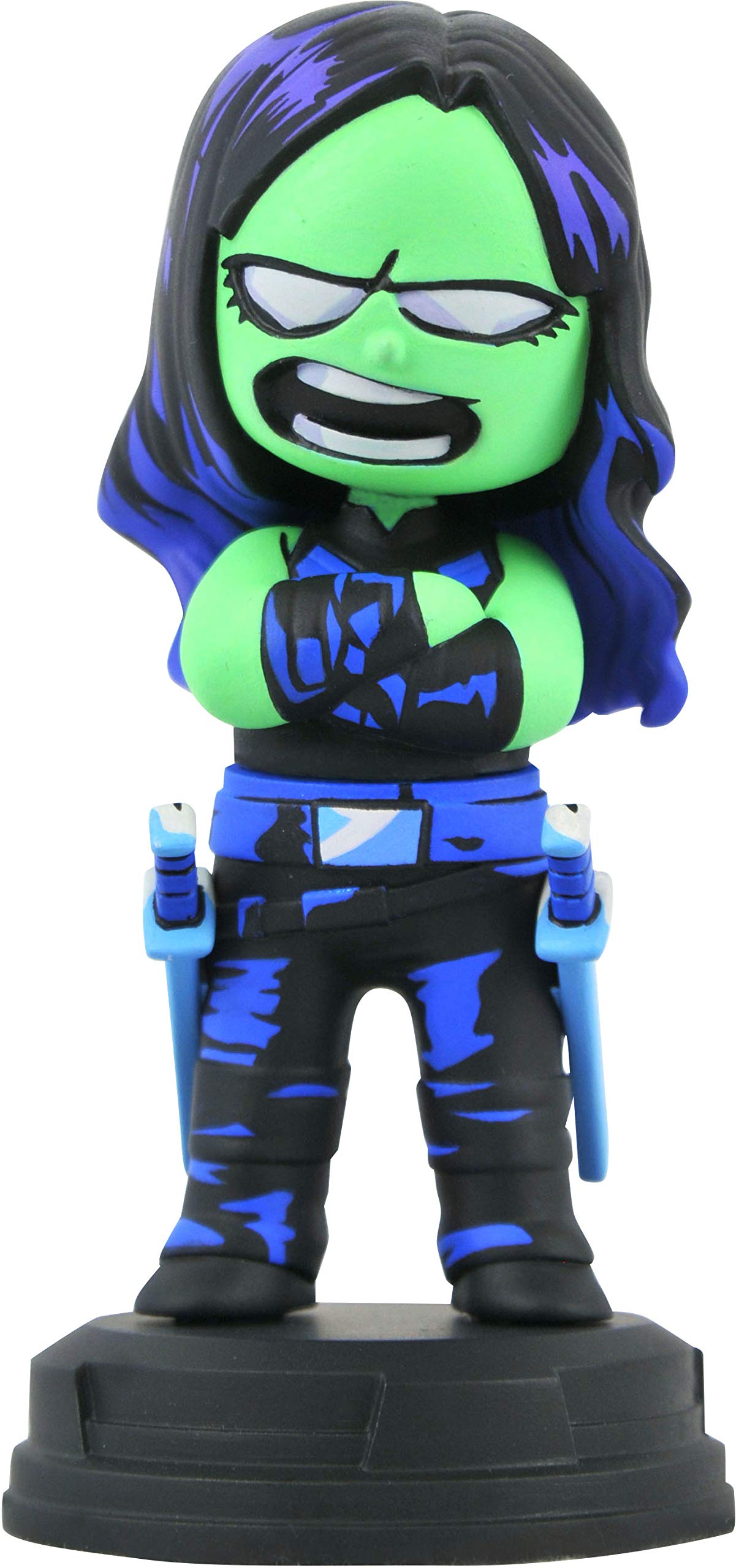Premium Diamond Select Toys Marvel Animated Series Gamora Statue - Multicolor Collectible Figure for Marvel Fans & Home Decor