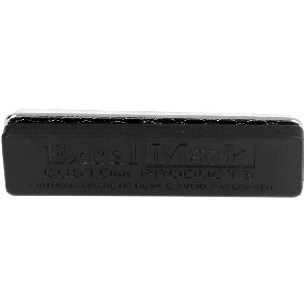 ExcelMark 10 Premium Magnetic Name Tag Holders with Strong Neodymium Magnets - Ideal for Office, Events, Conferences & Professional Name Badges