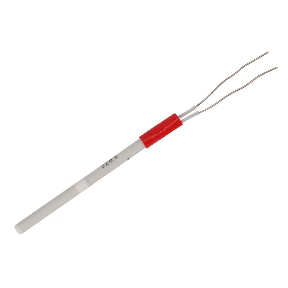 Walfront 60W Universal Ceramic Heating Core for Electric Soldering Iron (220V) - 1PC Replacement Part for DIY Electronics Repair & Soldering Projects