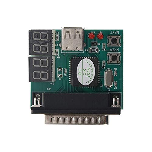 PRAV® 1X Laptop PC Motherboard Diagnostic Tester Analyzer C5V8 - Essential Tool for Computer Repair and Hardware Troubleshooting
