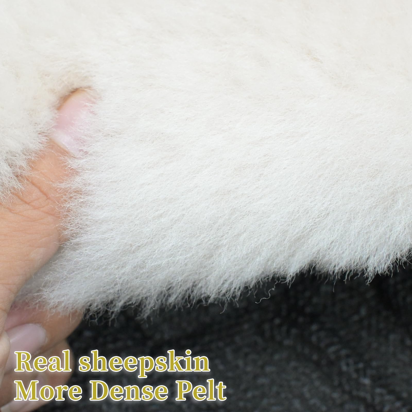 Premium Genuine Australian Merino Wool Car Seat Covers - Luxury Breathable Super Soft Sheepskin for SUVs, Trucks & Sedans | Universal Fit | All-Season Comfort for Road Trips & Daily Commute