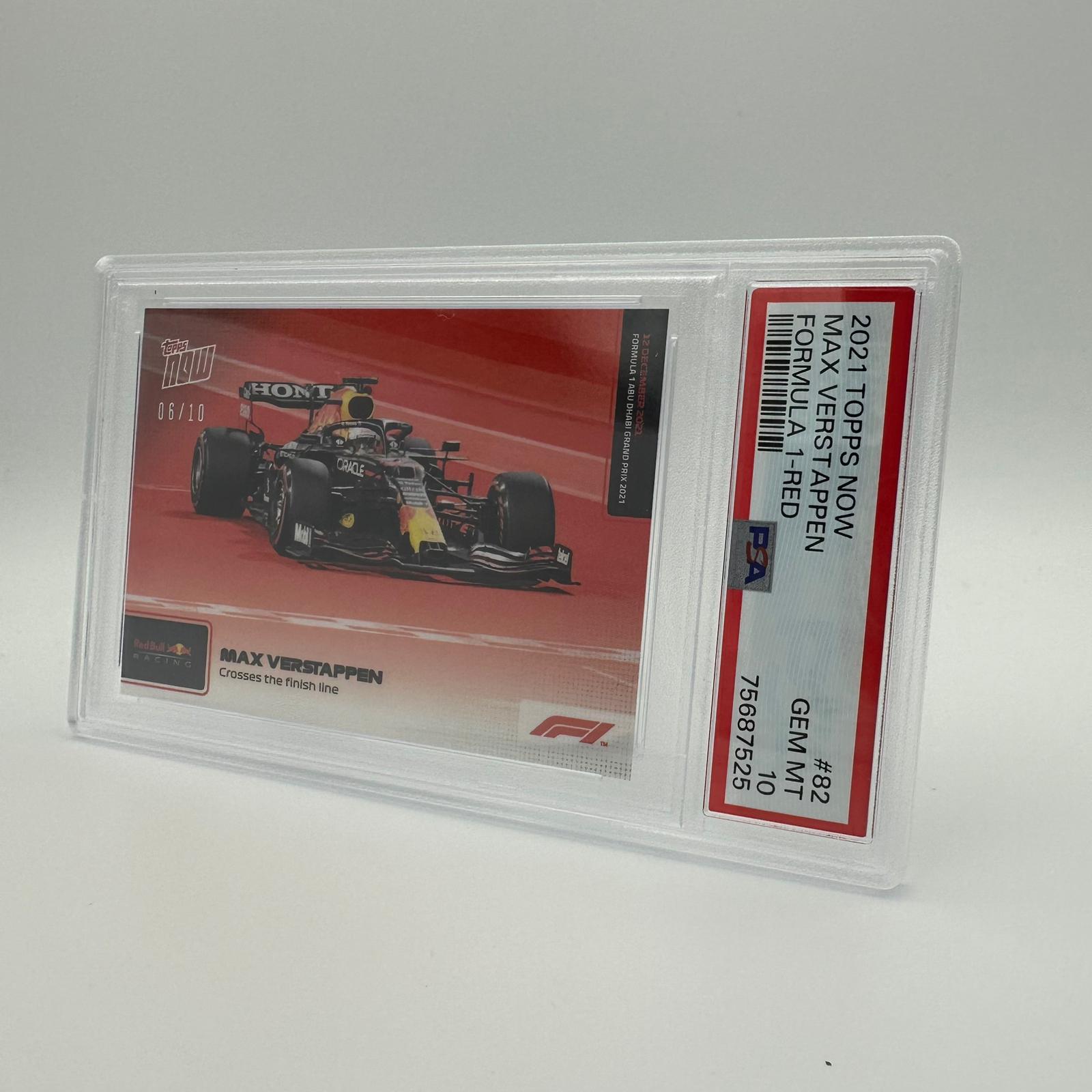 PSA 10 Graded 2006 Topps Max Verstappen #82 