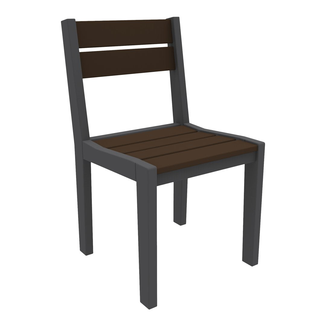 Stylish Coastline Cafe Dining Chair - Modern Wooden Bistro Chair for Kitchen, Restaurant & Patio - Perfect for Home, Cafe & Outdoor Dining