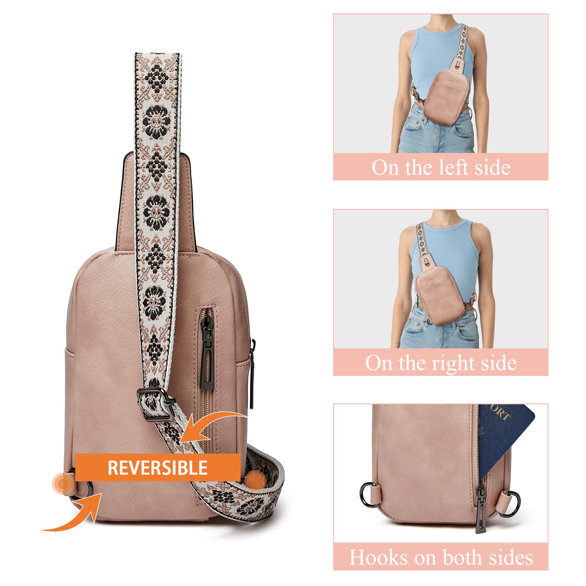 Women's Sling Bag - Crossbody Fanny Pack for Travel & Shopping | Daily Essentials