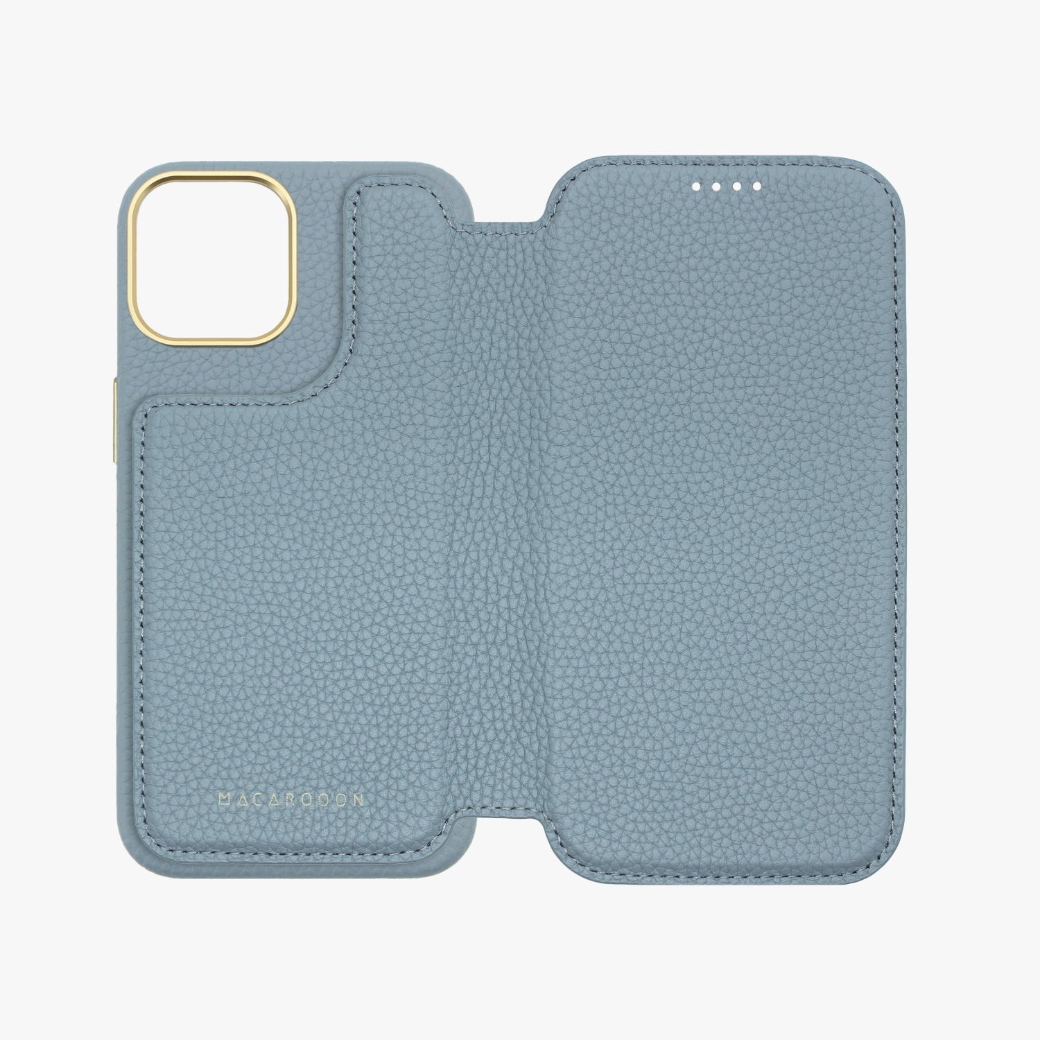 Premium Genuine Leather iPhone 15 Plus Case with MagSafe - Slim Flip Cover Wallet Design for Protection & Style | Perfect for Work, Travel & Everyday Use
