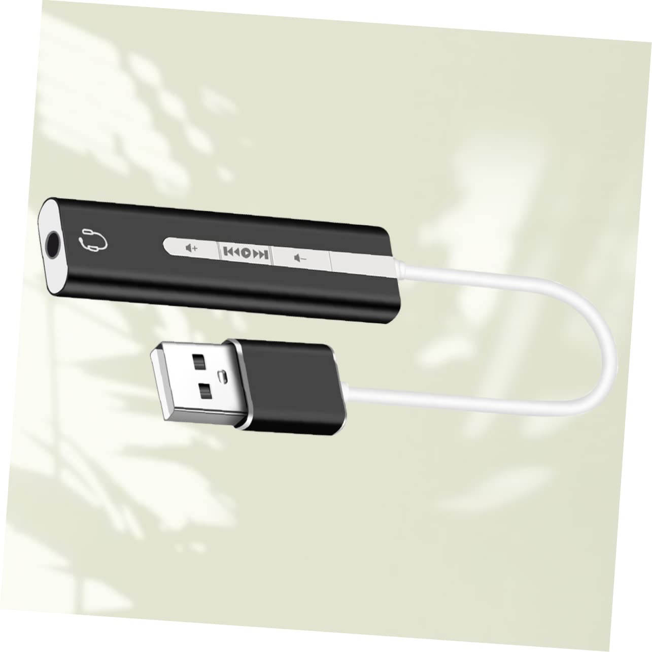 HOMSFOU USB 3.1 External Sound Card for Laptop - 7.1 Channel Stereo Audio Adapter with Micro USB & Headphone Jack - Perfect for Gaming, Streaming, and Conference Calls
