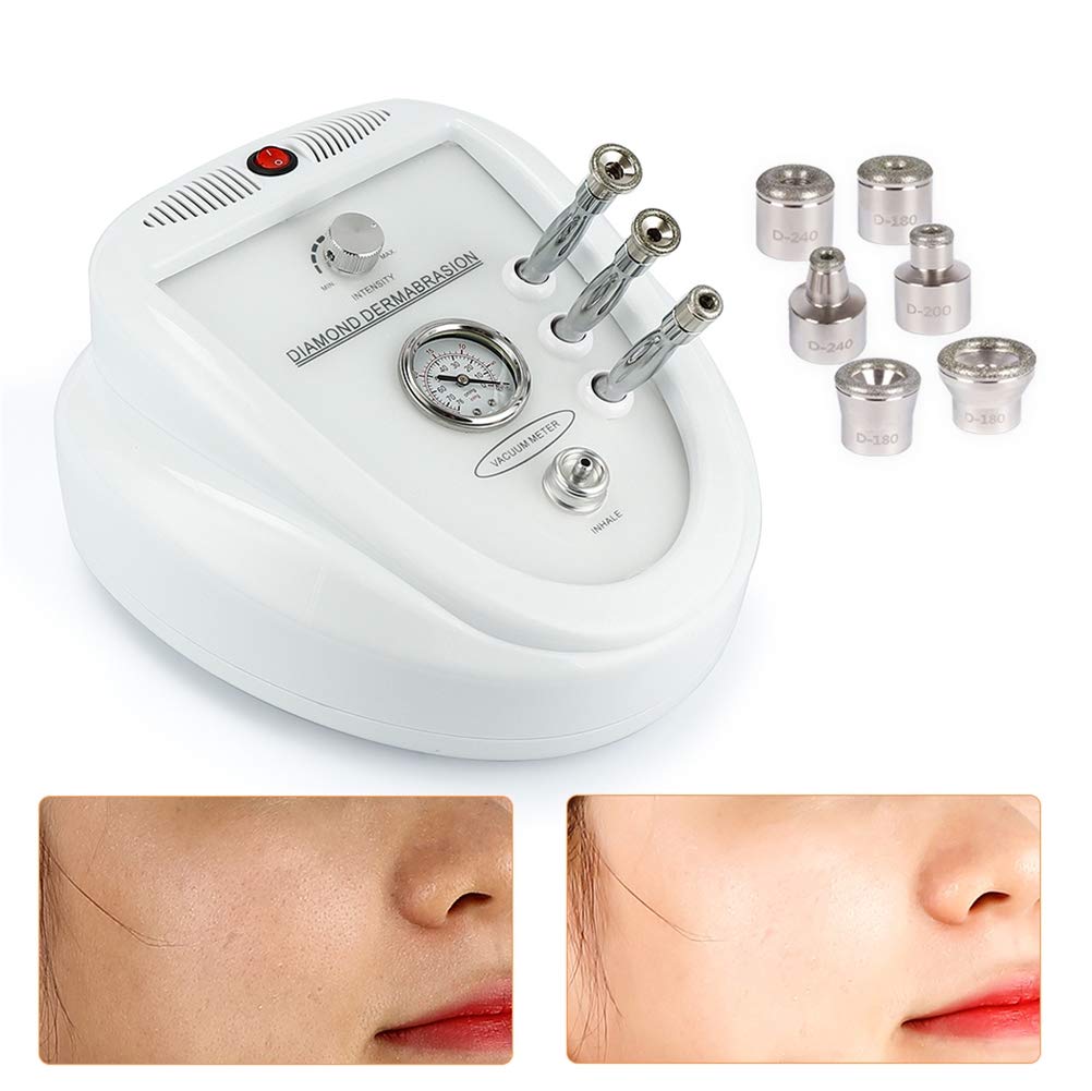 Diamond Microdermabrasion Machine - Anti-Aging Wrinkle & Blackhead Remover - Facial Exfoliation & Skin Care Device with Water Spray - Perfect for Home Spa & Professional Skin Treatments