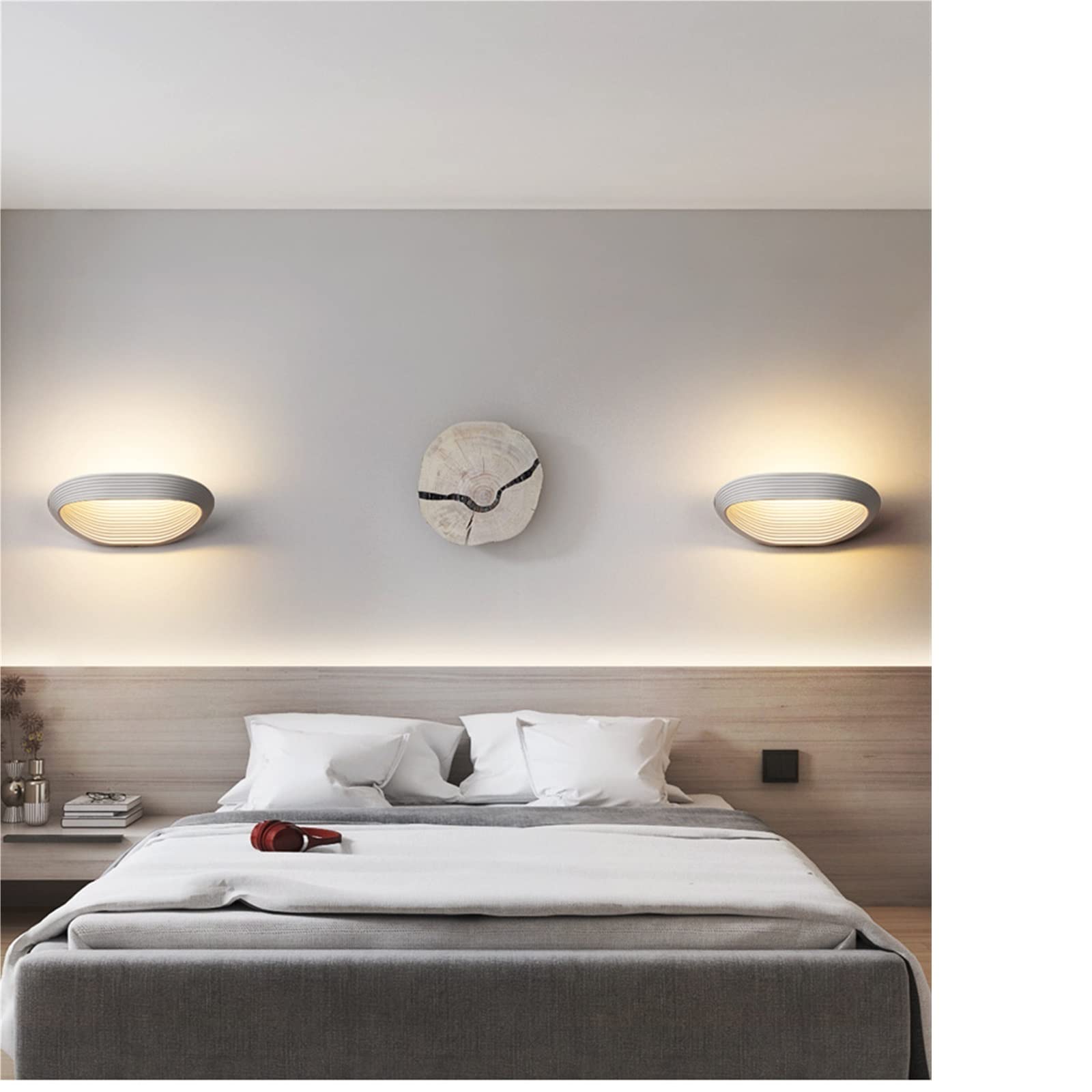 Modern Wall Lamps for Living Room & Bedroom - Simple Hotel B&B Restaurant Wall Light Fixture - Perfect for Bedside Reading & Ambient Lighting