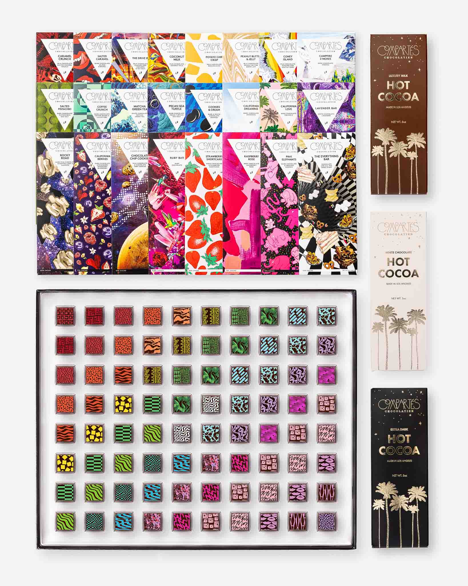 Premium Compartes Chocolate Gift Bundle - Gourmet Assorted Chocolates for Holidays, Birthdays & Corporate Gifting