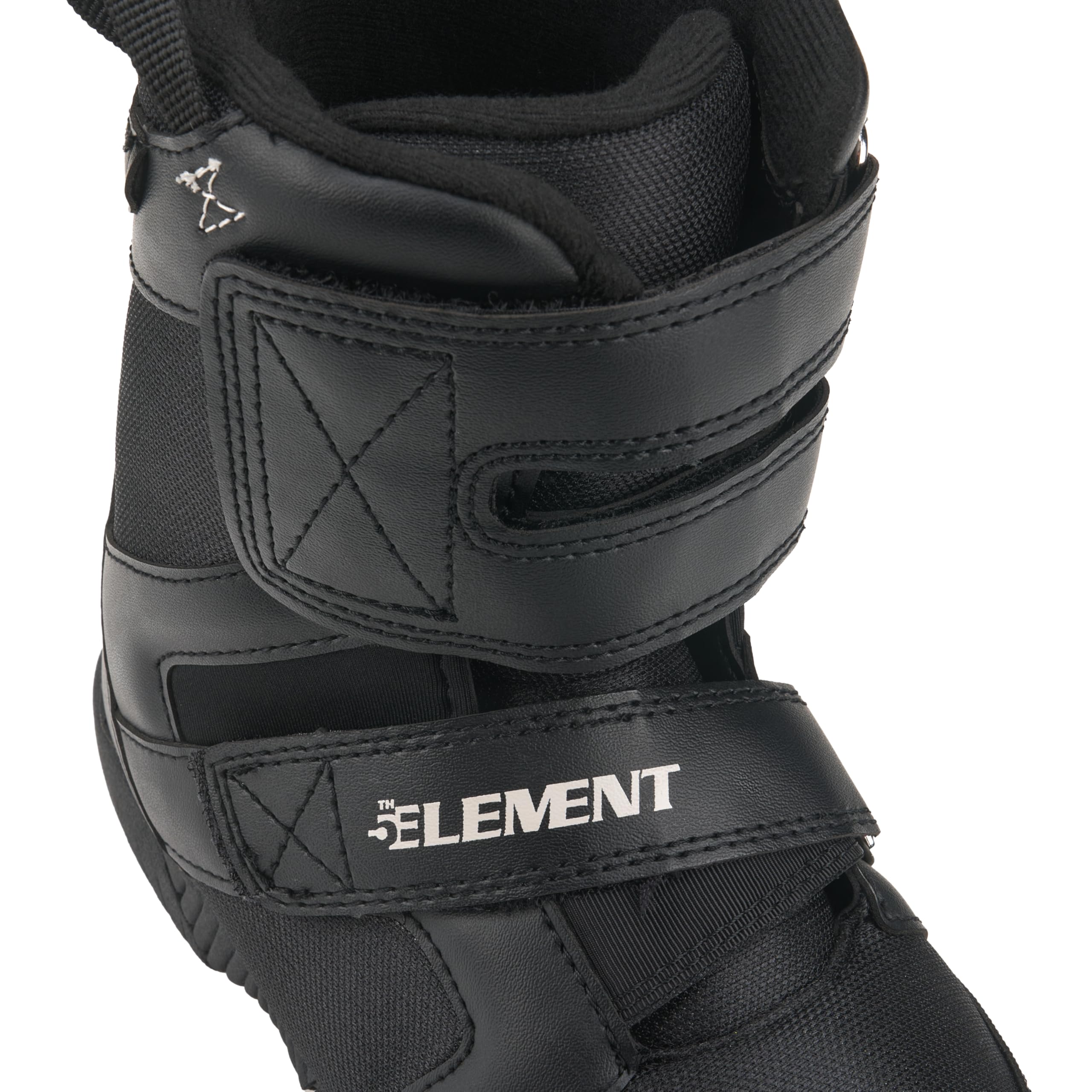 5th Element ST Mini Strap Kids Snowboard Boots for Boys & Girls - Toddler & Beginner Snowboarding Boots with One-Piece Boot Liner & Universal Bindings - Easy Step-In Design for Winter Sports & Mountain Adventures