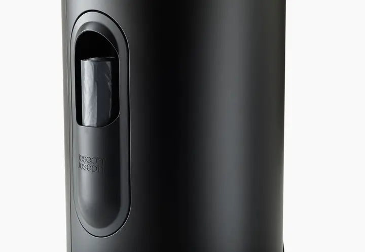 Arc™ 10L Easy Push Matt Black Pedal Bin - Hands-Free Trash Can for Kitchen, Bathroom & Office Waste Disposal