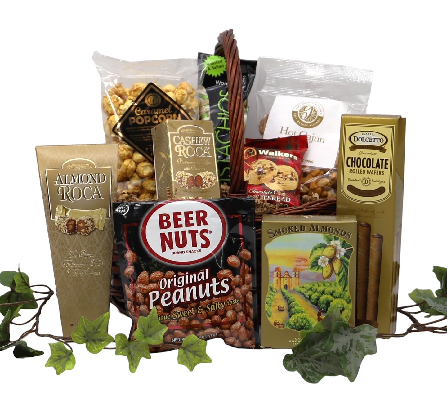 Sweet & Salty Gourmet Gift Basket - Premium Snacks, Nuts & Candies Assortment | Perfect for Holidays, Birthdays, Corporate Gifts & Housewarming Parties