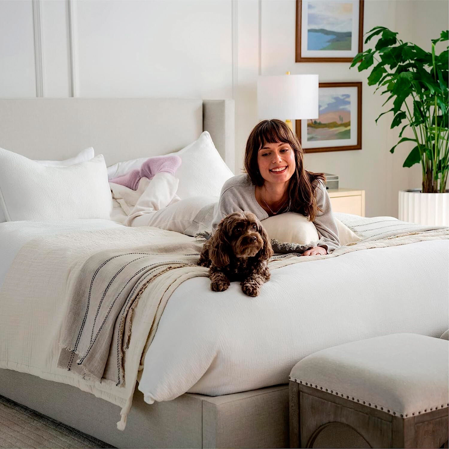 Purple Restore Firm Mattress - Premium Support for Back Pain Relief & Pressure Relief - Perfect for Side, Back & Stomach Sleepers - Ideal for Bedroom, Guest Room & Dorm Use