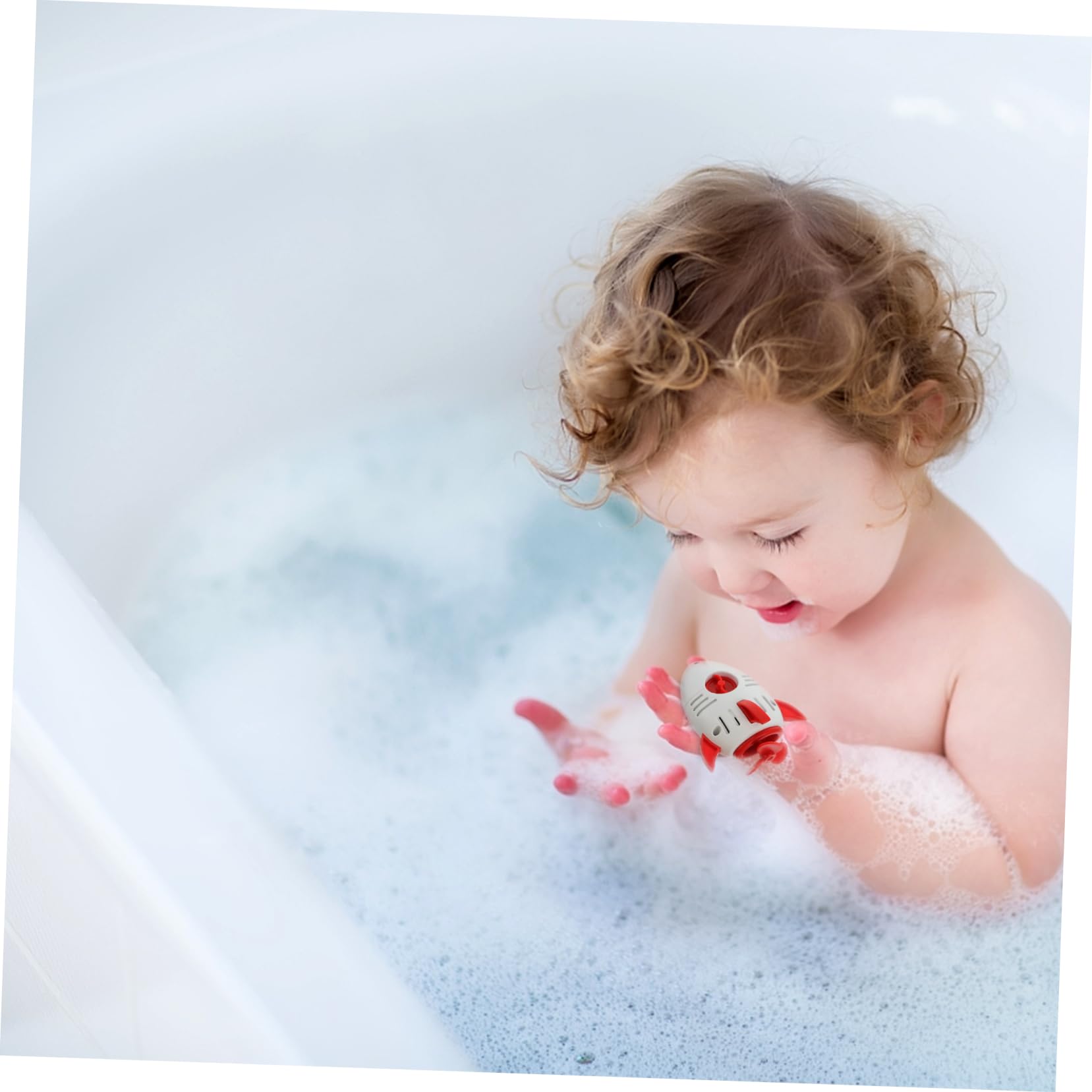 Vaguelly 6 Pack Wind Up Swimming Pool Bath Toys for Kids - Fun Bathtub & Pool Floating Toys for Toddlers Girls Boys - Durable Plastic Water Play Toys for Bath Time, Beach & Summer Outdoor Activities