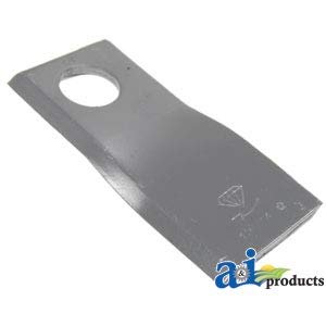 A&I Replacement Disc Mower Blade - 18 Degree Right Hand (RH) Cutting Edge - Part Number A-527748BH - Compatible with Hay Cutting & Agricultural Machinery Maintenance