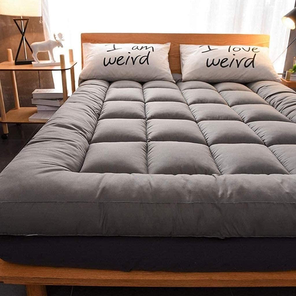 Wemune 2-Inch Thick Foldable Tatami Mattress - Portable Floor Mattress for Camping, Guest Bed & Kids Room - Twin Size Roll-Up Futon Sleeping Pad - Ideal for Travel, Home & Outdoor Use