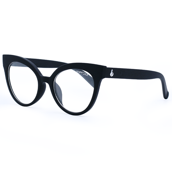 Ruth Black Prescription Glasses - Stylish & Comfortable Eyewear for Men & Women | Perfect for Reading, Working & Daily Use