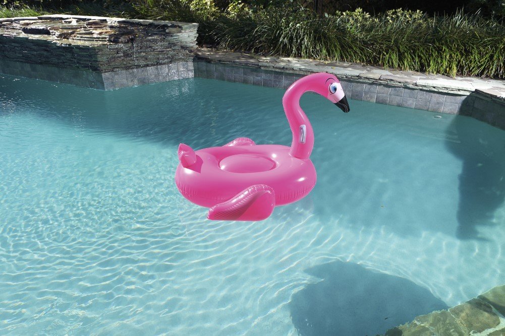 Bestway Giant Inflatable Flamingo Float Rose Pink 135
