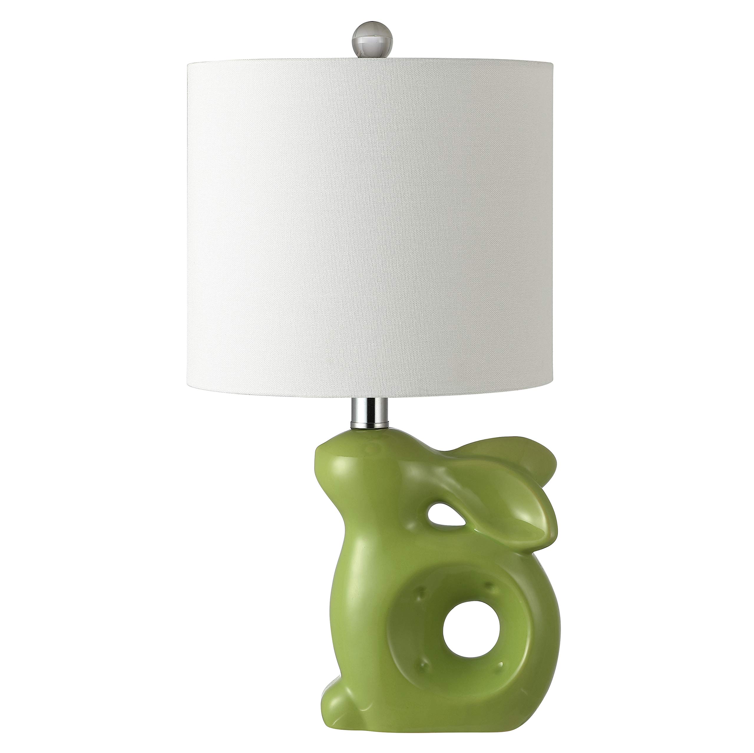 Safavieh Ruby Rabbit Green Ceramic Table Lamp - 19