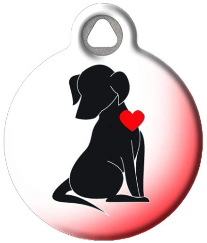 Loving Dog Silhouette