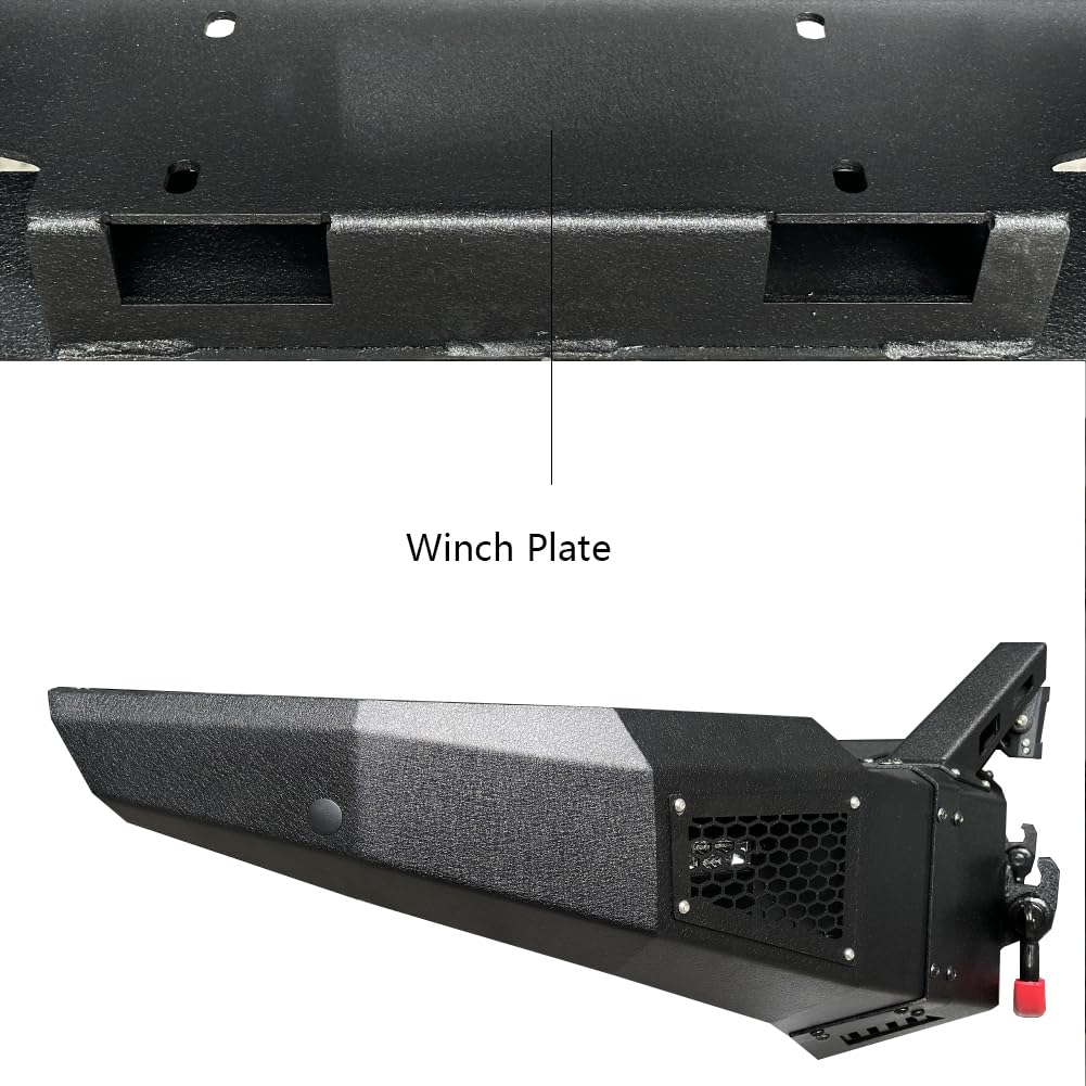 VIJAY Bumper for 2011-2014 Chevy Silverado 2500/3500 - Winch & Lights Ready | Off-Road Upgrade