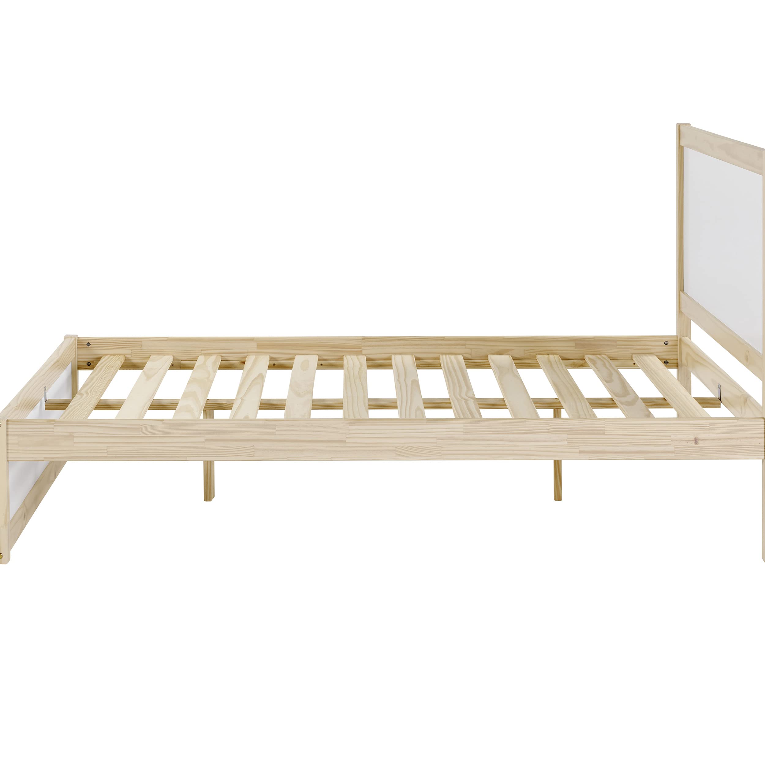 Simple MOD Youth Full Bed Frame - Easy Assembly, Kids & Teen Bedroom Furniture for Guest Rooms