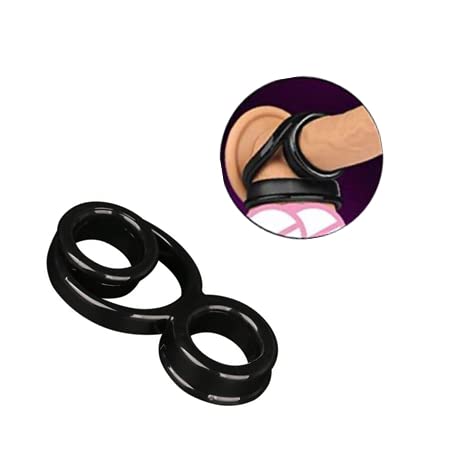 Premium Silicone Cock Rings for Men - Stretchy & Comfortable Erection Enhancer, Stronger & Longer Lasting Pleasure - Black Adult Sex Toy for Couples & Solo Play