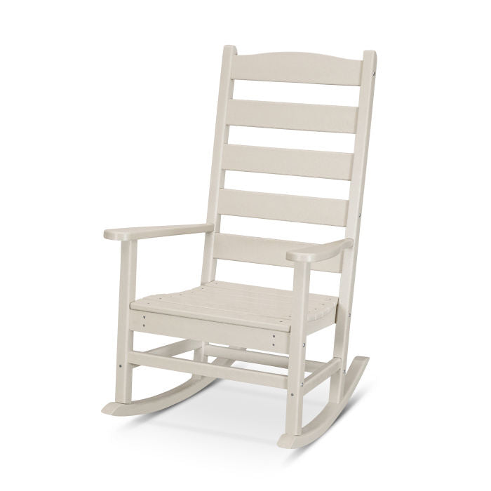 POLYWOOD Shaker Porch Rocking Chair - Outdoor Patio Rocker with Weather-Resistant HDPE - Perfect for Porch, Deck, Garden & Backyard Relaxation