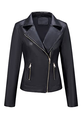 Black Biker Coat