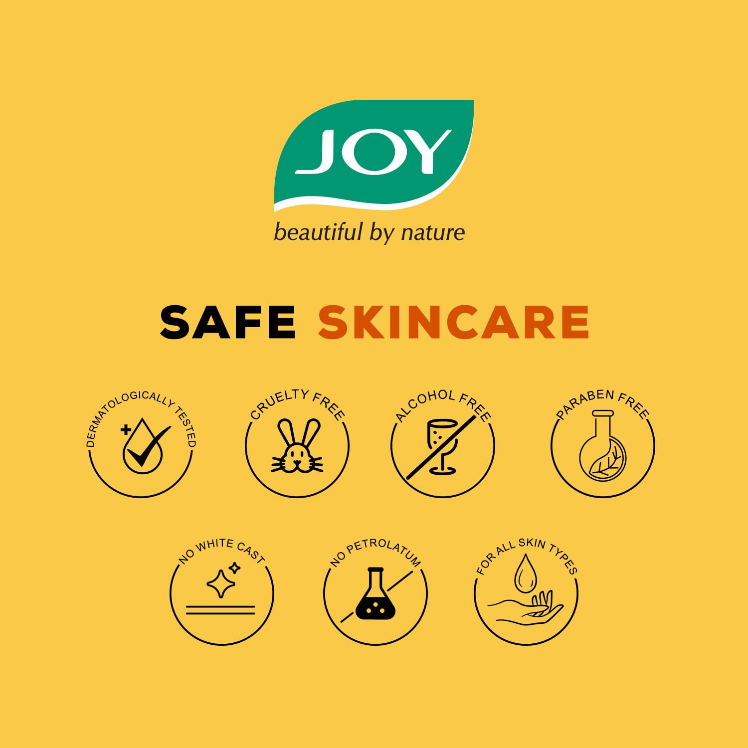 Joy Natural Tone Tinted Sunscreen SPF 50 PA+++ with Niacinamide - Oil-Free, Mattifying & Water Resistant Face Sunscreen for Normal & Oily Skin (60ml) | Sun Protection, Daily Wear & Makeup Base | Perfect for Beach, Outdoor Activities & Everyday Use