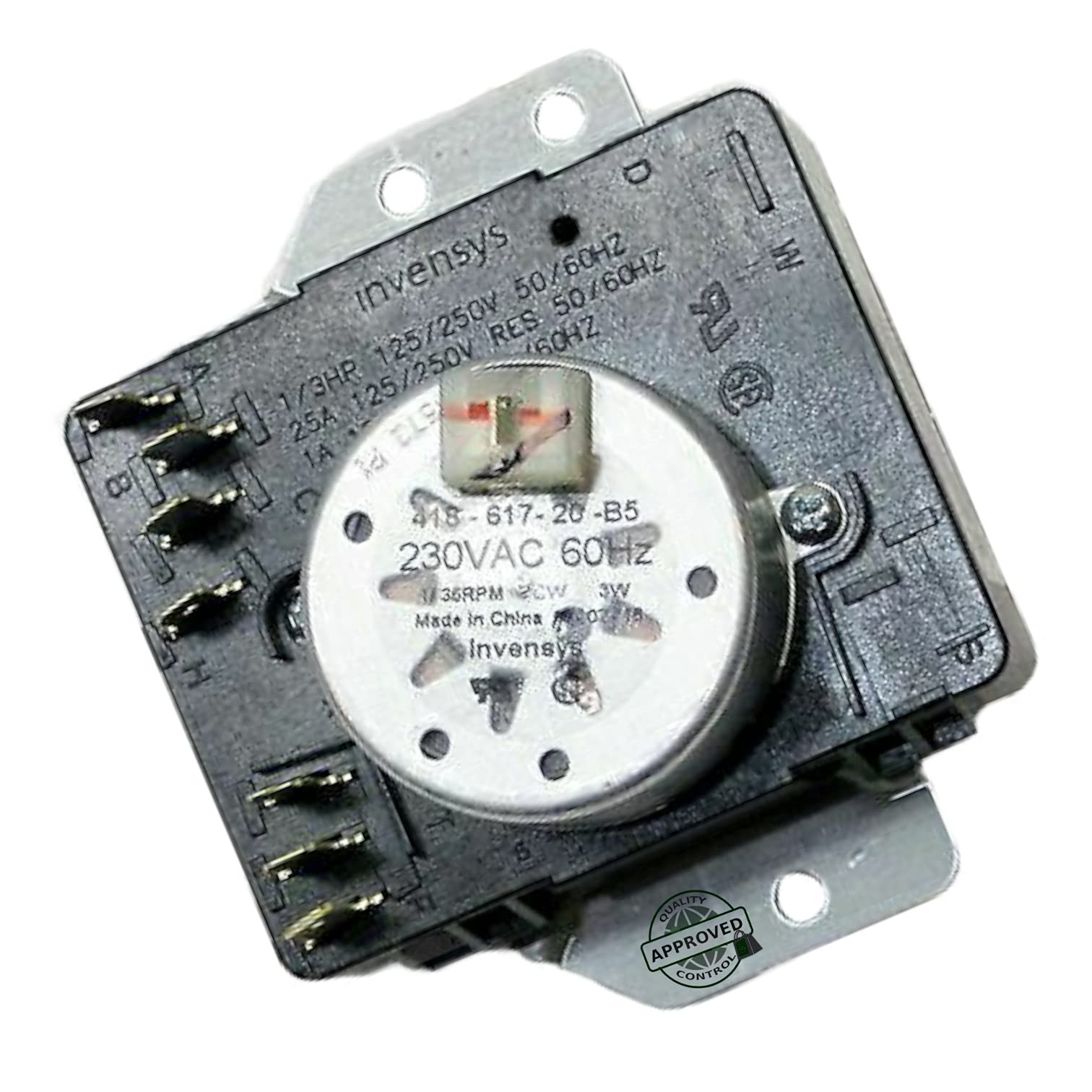 GLOB PRO SOLUTIONS - W10185972 Dryer Timer Replacement Part for Efficient Laundry | Compatible with Major Appliance Brands | Perfect for Home & Commercial Laundry Rooms