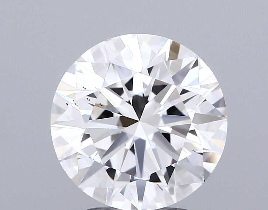3.0 Carat Round Lab Grown Diamond - GIA Certified, VVS1 Clarity, D Color | Perfect for Engagement Rings & Anniversary Jewelry