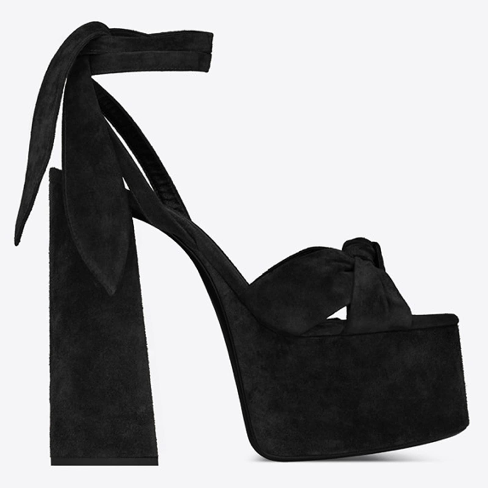Zhengrui Women's Strappy High Heel Sandals - Open Toe Platform Shoes with Matte Sole, Waterproof Chunky Heels, Fashionable & Sexy Plus Size Footwear (Black, Size 35) - Perfect for Summer Parties, Beach Vacations & Night Out Events