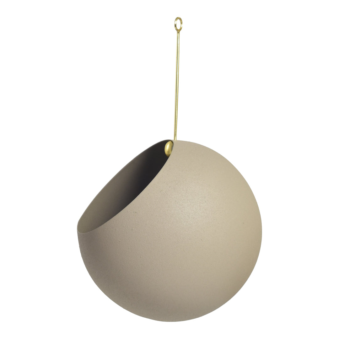 Hanging Globe Flower Pot Set of 4 - Small Decorative Planters for Indoor & Outdoor Plants - Perfect for Balcony, Garden, and Home Decor