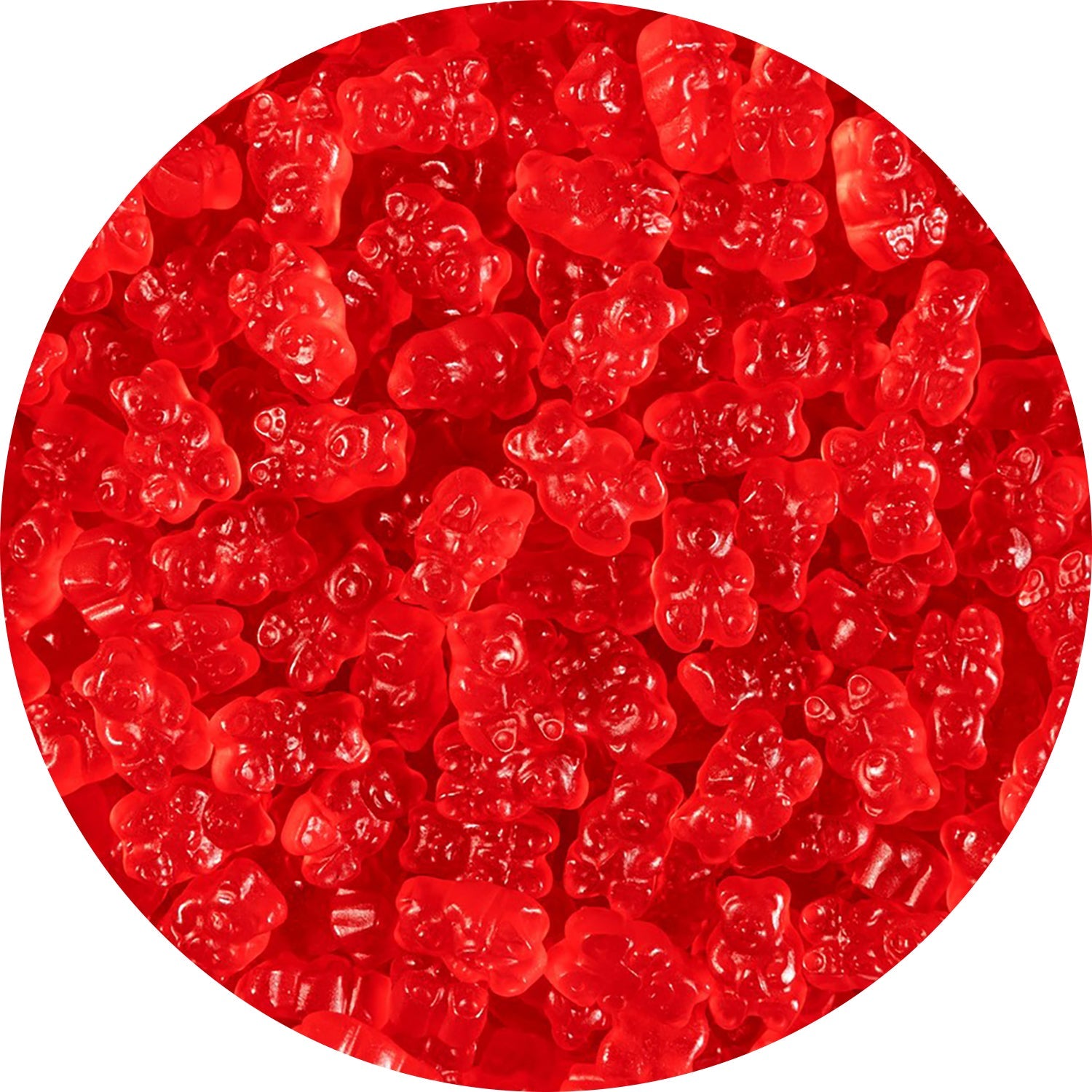 Albanese Wild Cherry Gummy Bears - 5lb Bulk Bag | Soft & Chewy Candy for Parties, Snacks & Gift Baskets